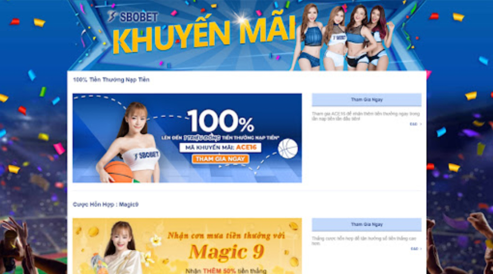 Trang chủ 19 Khuyến mãi Sbobet với các chương trình đa dạng